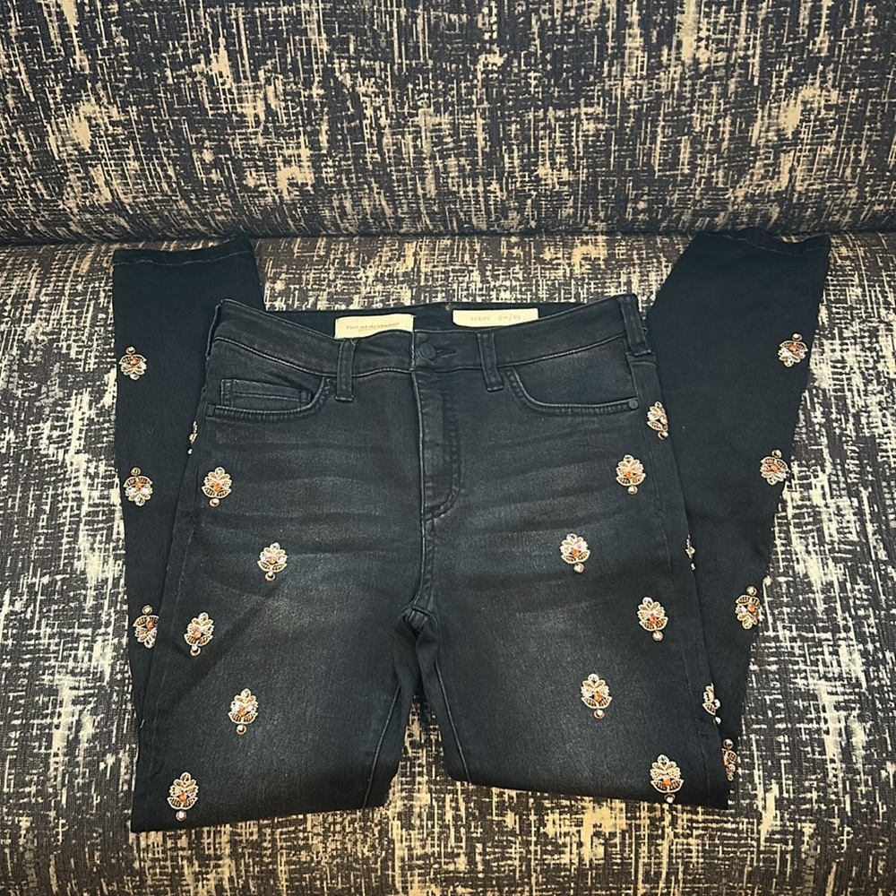 Pilcro and the letterpress Black Jeans